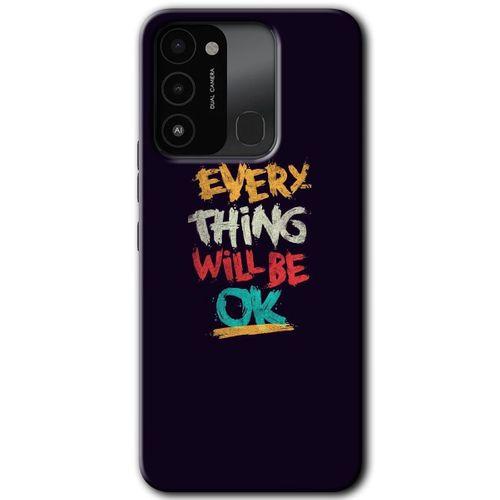Tecno Spark 8C Kılıf HD Desen Baskılı Arka Kapak - Everything