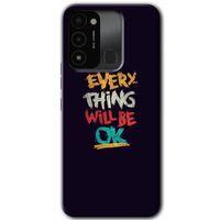 Tecno Spark 8C Kılıf HD Desen Baskılı Arka Kapak - Everything