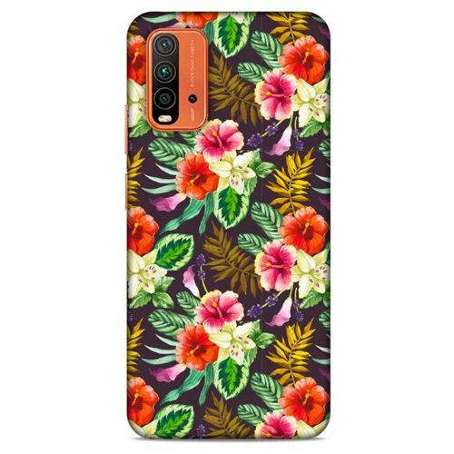 Lopard Xiaomi Redmi 9T Uyumlu Kılıf Botanix (36) Glitter Kılıf
