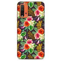 Lopard Xiaomi Redmi 9T Uyumlu Kılıf Botanix (36) Glitter Kılıf
