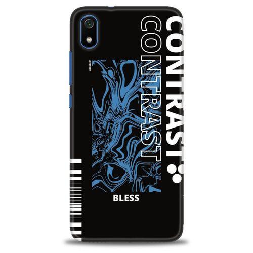 Xiaomi Redmi 7A Kılıf HD Baskılı Kılıf - Contrast + Tam Ekran Koruyucu