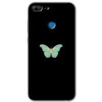 Potkal Hediye Fabrikası Honor 9 Lite HD Baskılı Kılıf + 9D Tam Ekran Koruyucu - Butterfly Tree