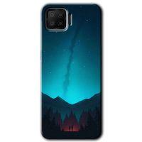 OPPO Oppo A73 Kılıf HD Desen Baskılı Arka Kapak - Night Fores Mount