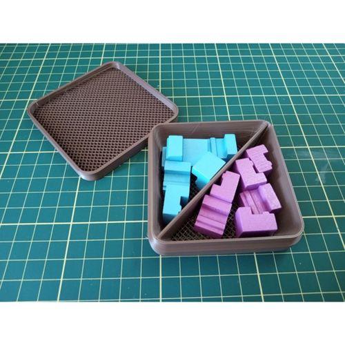 Oyun Tepsisi Bölücü ve Kapağı ile 3D Baskı (Bu ürün Sadece Plastik parçadır - Almadan Önce Soru Sorabilirsiniz)