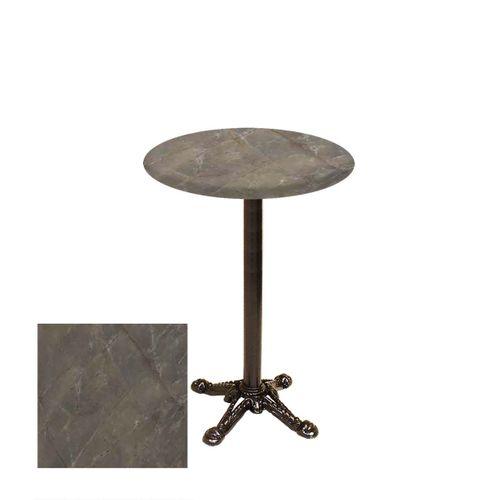 Dockers Bistro Döküm Ayak Çipa Masa -  (Werzalit, Wermodin ve Allzalit Tabla 70 cm çap) - Halong