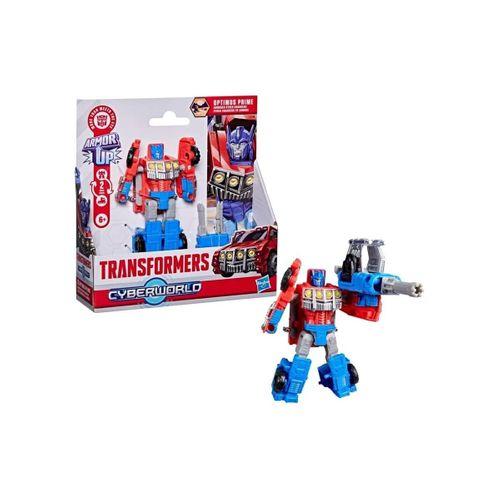 Transformers Cyberworld Armored Cyber Changers Optimus Prime G1054