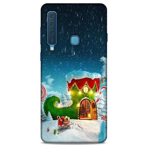 Samsung Galaxy A9 2018 Kılıf Snowix (4) Koruma Kılıfı Yeşil Lacivert