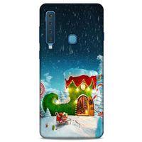 Samsung Galaxy A9 2018 Kılıf Snowix (4) Koruma Kılıfı Yeşil Lacivert