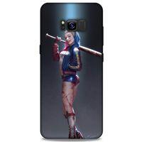 Samsung Galaxy S8 Plus Uyumlu Kılıf Harley Quinn (14) Lansman Kılıf Antrasit