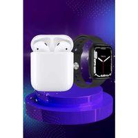 2025 Model Akıllı Saat Ve 2.nesil Tws Bluetooth Kulaklık Anc Özelliği Amoled Ekran