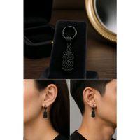 Monalisa Home Baykuş Figürlü Unisex Çelik Küpe