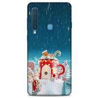 Samsung Galaxy A9 2018 Kılıf Snowix (13) Silikon Kap Kırmızı