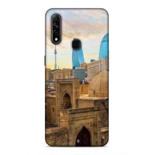 Oppo A31 Uyumlu Kılıf Azarbaijan (11) Tam Koruma Ateş Kuleleri