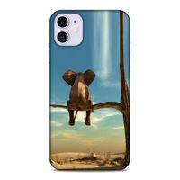 Lopard Apple Iphone 11 Uyumlu Kılıf Manipülasyon ☻ (3) Kapak Baskılı