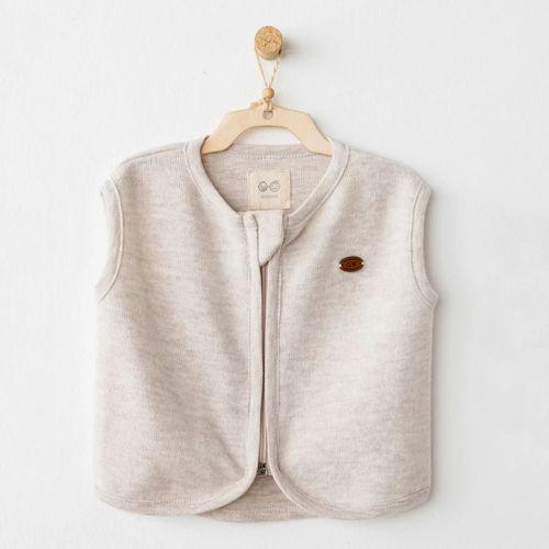 Casual Yelek Beige