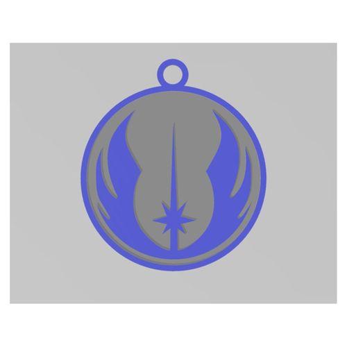Star Wars Jedi Düzeni Amblemi Anahtarlık (Bu ürün Sadece Plastik parçadır - Almadan Önce Soru Sorabilirsiniz)