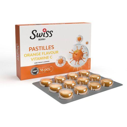 Swiss Bork Portakal ve C vitamini Aromalı Pastil