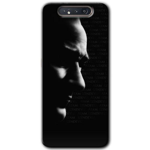 Potkal Hediye Fabrikası Samsung Galaxy A80 Kılıf HD Desen Baskılı Arka Kapak - Atam İzindeyiz