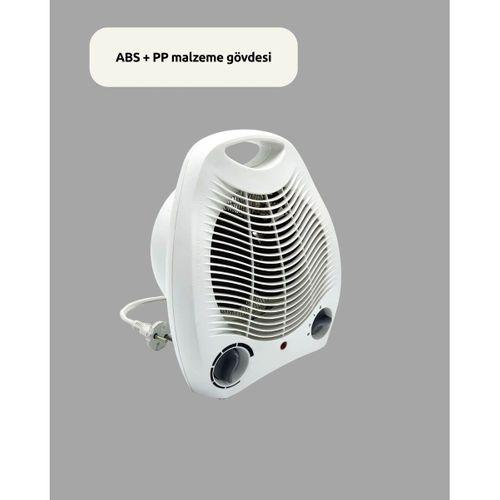 Mini Elektrikli Isıtıcı – 2000w Güç, Fanlı Isıtma, 3 Isı Modu