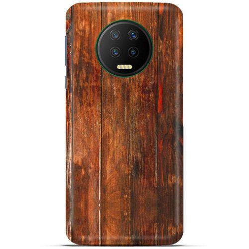 Lopard İnfinix Note 7 Uyumlu Kılıf Wood'X (4) Koruma Kılıfı Desenli