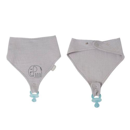 BabyJem Emzik Askılı Müslin Önlük 837 Gri