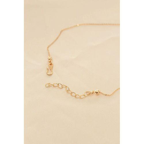 Beyaz Sedefli Kelebek Figürlü Kadın Kolye