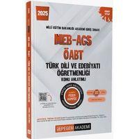 2025 MEB AGS ÖABT Türk Dili ve Edebiyatı Öğretmenliği Konu Anlatımlı Pegem Yayınları
