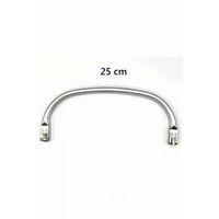 Gizli Metal Mango Çanta Bursu – 25 cm - Metal Çanta Aparatı Çanta Aksesuarı