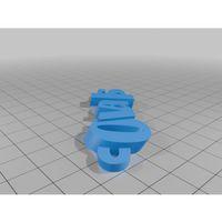 Oval Kurabiye Kalıbı – 3D Baskı Mutfak Aparatı (Bu ürün Sadece Plastik parçadır - Almadan Önce Soru Sorabilirsiniz)