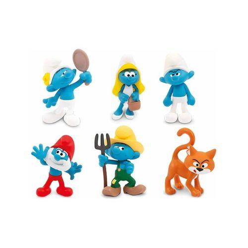 Giochi Preziosi Şirinler 6'lı Figür Seti PUF14000 - Şirin Baba Figürlü Set