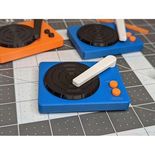 DJ Turntable _ Kayıt Çalar Mekanik Oyuncak - 5141929
