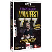 KPSS Vatandaşlık Manifest Serisi 777 Soruda Tamamı Video Çözümlü Tekrar Kitabı Yargı Yayınları