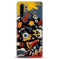 Huawei P30 Pro Kılıf HD Baskılı Kılıf - Z Zum! + Tam Ekran Koruyucu