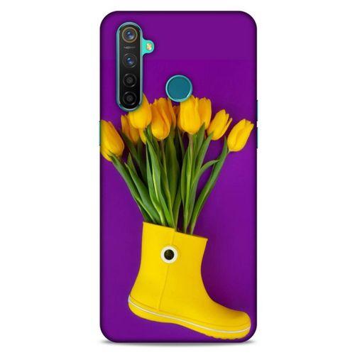 Realme 5 Pro Uyumlu Kılıf Mor Delisi (44) Tough Armor Kılıf Bot