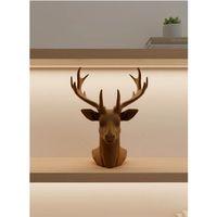 Dekoratif Kahverengi Geyik Biblo Salon Ve Raf Dekoru