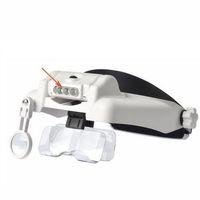 Nikula-3 Led Lambalı Şapka Tıp Büyüteç 3lensli- Mg81000s