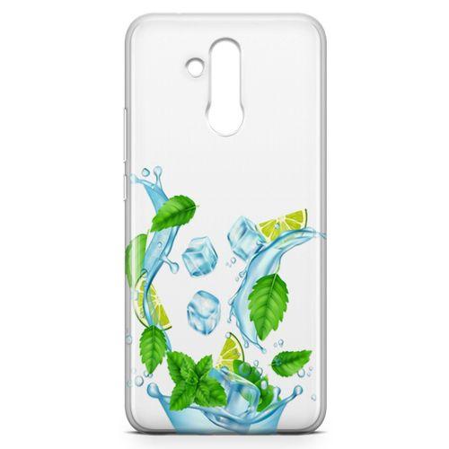 Huawei Mate 20 Lite Kılıf Nane Limon Buz Arka Kapak Koruma Desenli Full Koruyucu