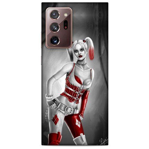 Samsung Galaxy Note 20 Ultra Uyumlu Kılıf Harley Quinn (39) Liquid Crystal Kılıf Açık Limon
