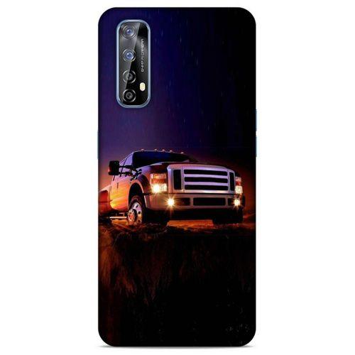 Lopard Huawei P Smart 2021 Uyumlu Kılıf PickUpX (31) TPU Kılıf Siyah Gün Batımı