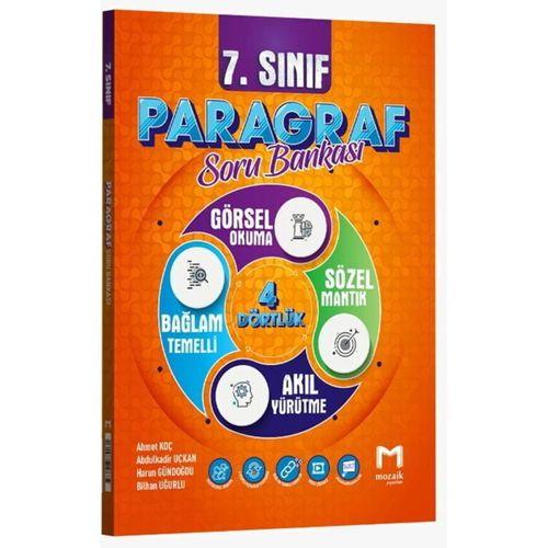7. Sınıf Paragraf Soru Bankası Mozaik Yayınları