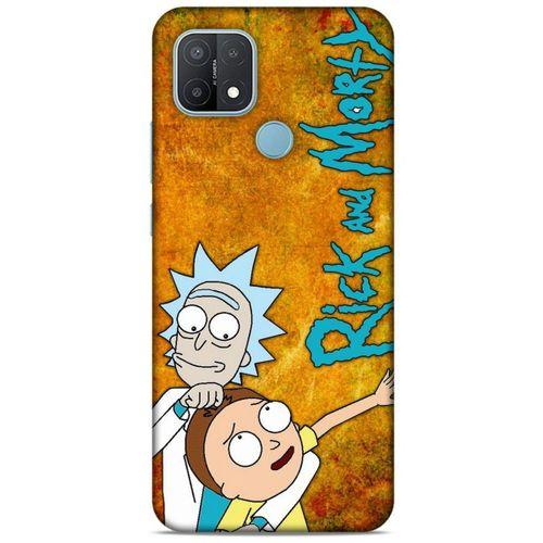 Oppo A15 Uyumlu Kılıf Rick And Morty (13) Silikon Kap Mr. Meeseeks