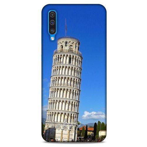 Samsung Galaxy A50 Kılıf Dünya Mimarisi (21) Koruyucu Kapak Pisa Kulesi İtalya