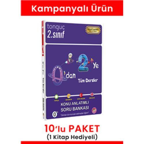 0'dan 2'ye Konu Anlatımlı Soru Bankası 10' lu Paket (1 Kitap Hediyeli)