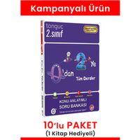 0'dan 2'ye Konu Anlatımlı Soru Bankası 10' lu Paket (1 Kitap Hediyeli)
