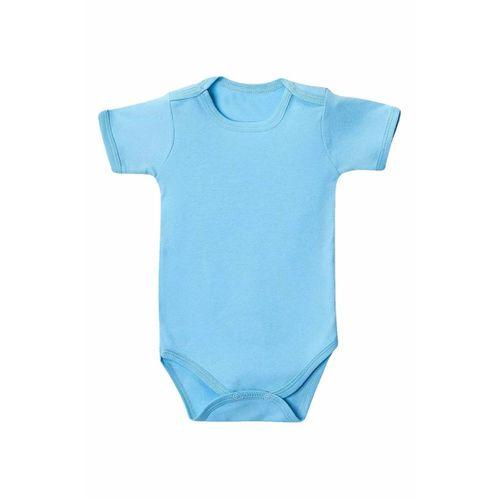 Mavi Yarım Kol Body Zıbın 7-12 YAŞ Çocuklar İçin (5 ADET) Alttan Çıtçıtlı Özel Gereksinimli