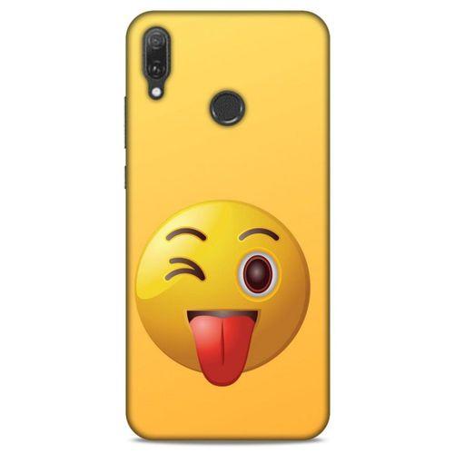 Emojix (42) Huawei Y9 2019 Kılıf Silikon Kapak Desenli
