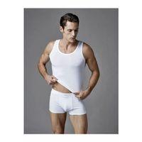 Erkek Beyaz Atlet Boxer Takım