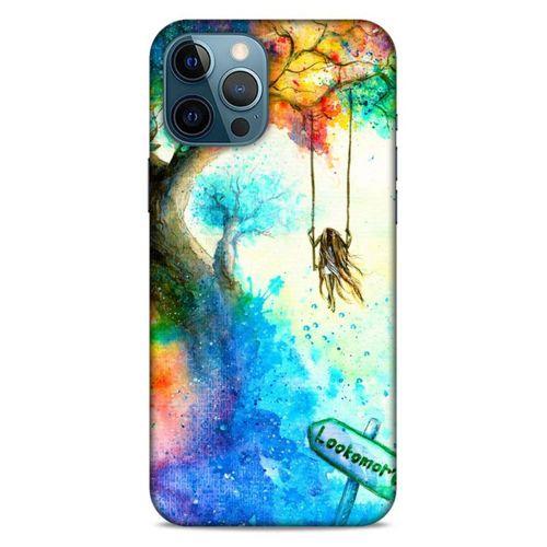 Lopard Apple iPhone 12 Pro Max Uyumlu Kılıf Manipülasyon ☻ (47) Crystal Flex Kılıf Baskılı