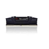 Gskill 8gb Ripjawsv Siyah Ddr4 3200mhz Cl16 1.35v Tek Modül Ram F4-3200c16s-8gvkb soğutuculu Pc Ram