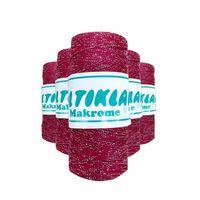 5 Adet Polyester Simli Makrome İpi SG-1845